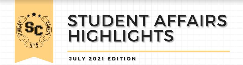 Student Affairs Hightlights July 2021