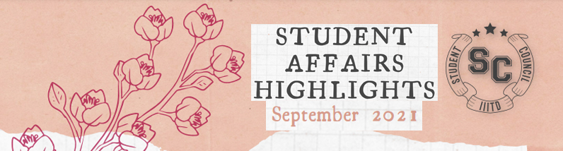 Student Affairs Hightlights Sep 2021