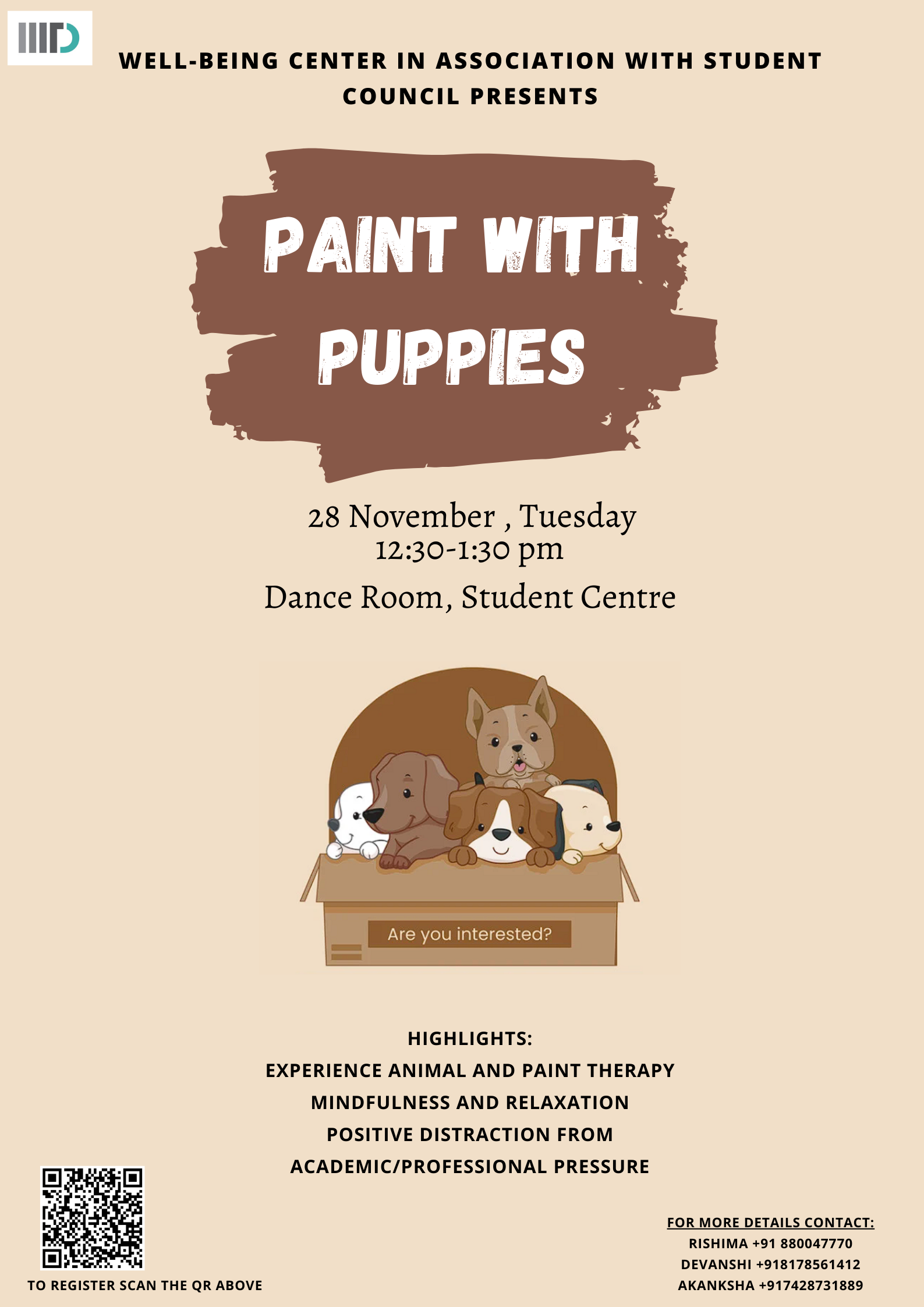 Paint with Puppies