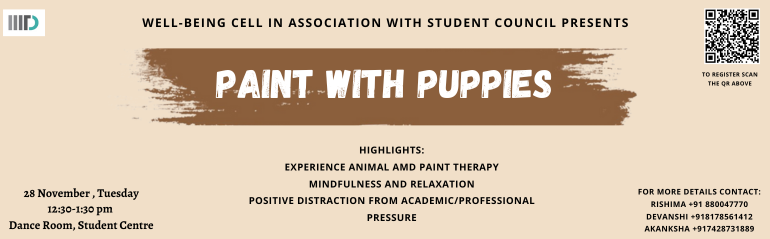 Paint with Puppies workshop